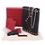 Valentino Borsa a tracolla Rockstud in vitello nero con catena