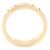 Bulgari Anello New BB in oro rosa e diamanti - vista 3