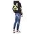Off White Velours-Hoodie mit Schriftzug - Ansicht 13