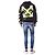 Off White Velours-Hoodie mit Schriftzug - Ansicht 16