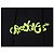 Off White Velours-Hoodie mit Schriftzug - Ansicht 19