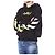 Off White Velours-Hoodie mit Schriftzug - Ansicht 6