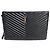 Autre Marque Clutch com alça e porta-documentos monograma matelassé preto