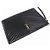 Autre Marque Clutch com alça e porta-documentos monograma matelassé preto - vista 4