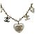 Chanel Collana Cuore con Catena di Perle