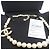 Chanel Collana d'oro per anniversario con perle e logo CC originale - vista 4