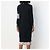 Thom Browne Stitch Damen Langcardigan aus Wolle Navy - Ansicht 4