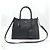 Prada Piccola borsa in pelle Saffiano nera con logo triangolare Quir - vista 2