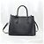 Prada Piccola borsa in pelle Saffiano nera con logo triangolare Quir - vista 4