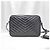 Autre Marque Borsa a tracolla Lou Camera in pelle trapuntata con monogramma argento - vista 4