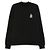 Moncler Baumwoll-Sweatshirt Schwarz