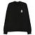 Moncler Baumwoll-Sweatshirt Schwarz - Ansicht 4