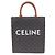 Céline Piccola borsa tote verticale e borsa a tracolla in tela Triomphe