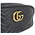 Gucci Borsa a tracolla con catena Marmont Matelassé Camera Bag Nero Oro - vista 9