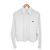 Céline Camisa corta de algodón de manga larga con bolsillo bordado Triomphe para mujer, Blanco - vista 4