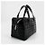 Chanel Borsa Tote Boston in Vernice Chocolate Bar - vista 13