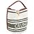 Céline Borsa Tote e borsa a tracolla Tin Bucket a righe jacquard - vista 2