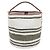 Céline Borsa Tote e borsa a tracolla Tin Bucket a righe jacquard - vista 3