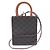 Céline Borsa Tote Mini Verticale e Borsa a Tracolla Triomphe Canvas - vista 3