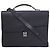 Dior Borsetta Elite Saddle Flap in pelle di vitello grana Borsa porta documenti Silver Black - vista 2