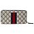 Gucci New Web Langbeutel aus GG Supreme Canvas