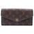 Louis Vuitton Sarah Wallet Envelope Monogram Canvas