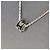 Hermès Collana con pendente Mini Pop Palladium Black - vista 5