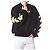 Off White Sweatshirt mit Neon-Velours-Buchstaben-Patch - Ansicht 16