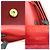 Autre Marque Borsa a tracolla Sunset Medium in vitello rosso con catena dorata - vista 7