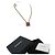 Chanel Collana Square CC Logo Pink Gold