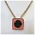 Chanel Collana Square CC Logo Pink Gold - vista 2