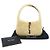 Autre Marque Mini borsa a tracolla hobo in shearling beige - vista 2