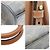 Céline Canvas Tan Calfskin Cabas Mini Vertical - vista 8