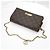 Louis Vuitton Portafoglio Lily On Chain in Monogram Canvas - vista 5