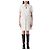 Abito mini in bouclé Moncler Bianco