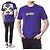 Off White Kurzarm-T-Shirt mit Neon-Velours-Schriftzug