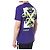 Off White Kurzarm-T-Shirt mit Neon-Velours-Schriftzug - Ansicht 11