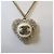 Chanel Collana di perle a cuore con logo CC - vista 4