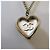 Chanel Collana di perle a cuore con logo CC - vista 7