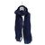 Burberry Sciarpa in lana a pied-de-poule blu
