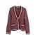 Chanel V-Ausschnitt-Kaschmir-Cardigan mit zwei Taschen