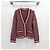 Chanel V-Ausschnitt-Kaschmir-Cardigan mit zwei Taschen - Ansicht 6