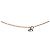 Dior Collana Oblique in Oro con Cuore in Zirconia - vista 3