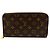 Louis Vuitton Monogram Canvas Zippy Organizer Long Wallet