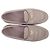 Prada Mocassini in camoscio da donna con logo triangolare Alabaster Pink - vista 12