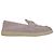 Prada Mocassini in camoscio da donna con logo triangolare Alabaster Pink - vista 6