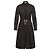 Moncler Vestido midi de mezcla de algodón - vista 4
