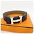 Hermès Wendbarer Ledergürtel Black Matte Gold - Ansicht 3