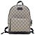 Gucci Supreme Canvas Black Trimming Eden Small Backpack