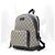 Gucci Supreme Canvas Black Trimming Eden Small Backpack - vista 2
